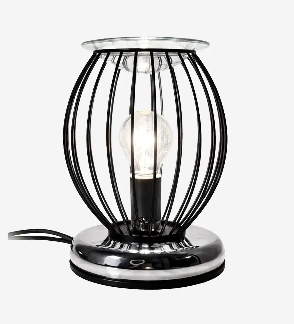 Black Framework Oval Burner