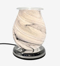 Grey Swirl Oval Burner